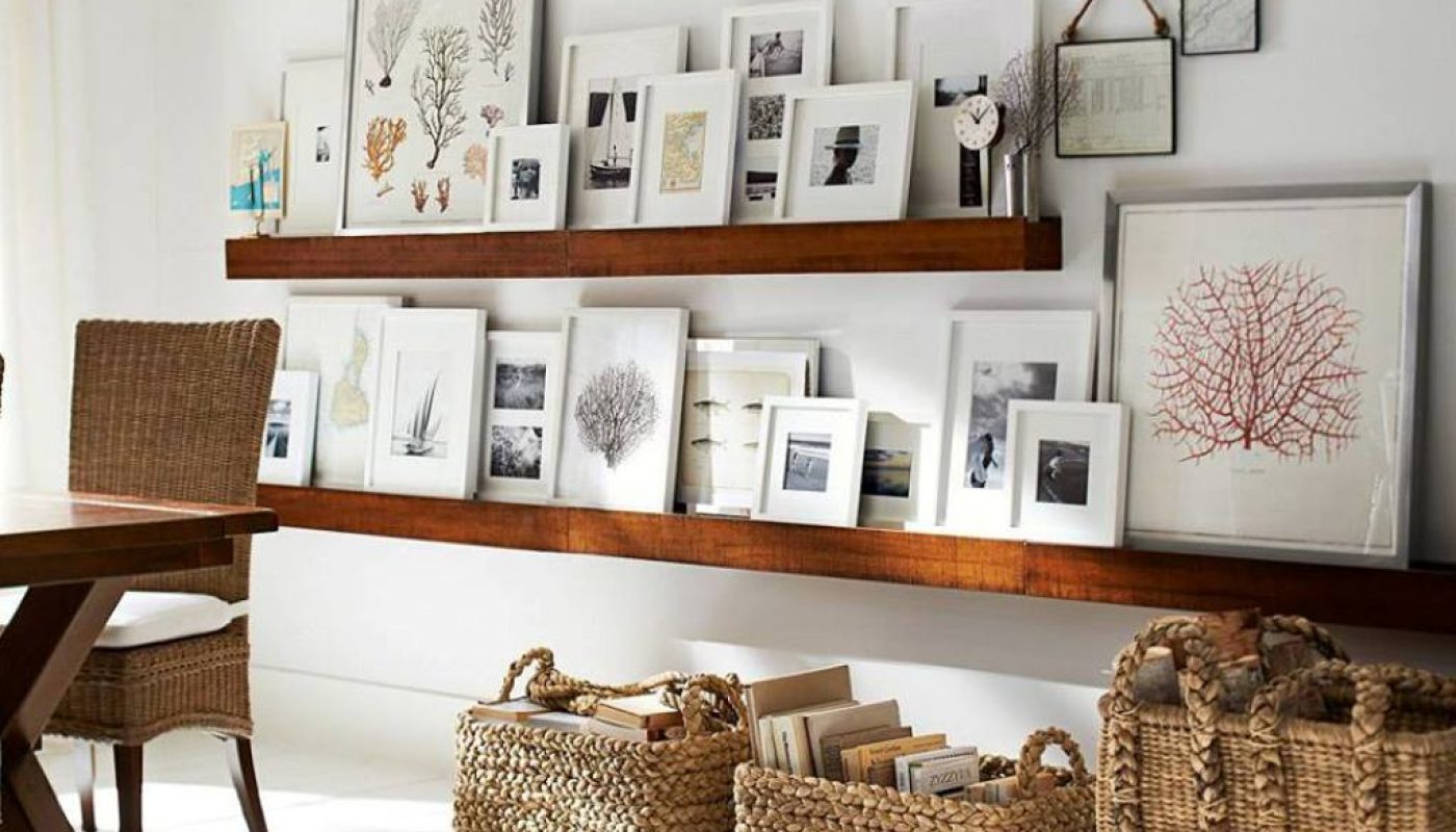 Framed-Pictues-for-Elegant-Study-Room-with-Wicker-Baskets